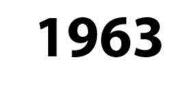 Timeline: 1963