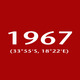 1967 flag cortada w