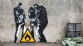 Timeline: Stencil Graffiti