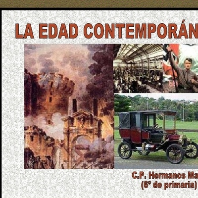 Timeline: edad contemporeana