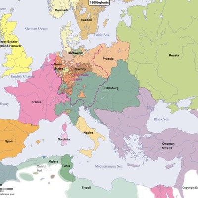 Timeline: Europa de 1800-1900