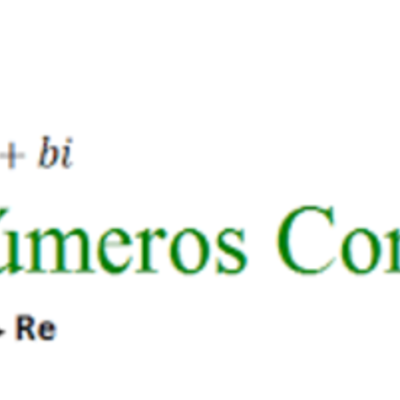 Timeline: Origen de los numeros complejos