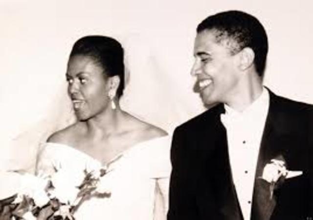  Obama married