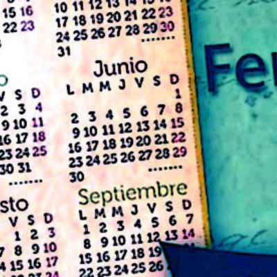 Timeline: Calendario de los días feriados