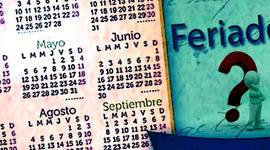 Timeline: Calendario de los días feriados