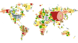 Timeline: Línea de tiempo. Origen y evolución de la Gastronomía