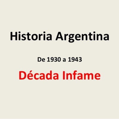 Timeline: La Década Infame