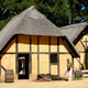 Jamestown settlement james fort houses full