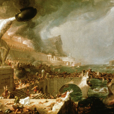 Timeline: fall of roman empire