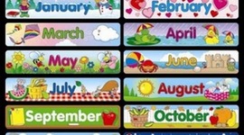 Timeline: Los meses del año