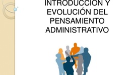 Timeline: Pensamiento Administrativo