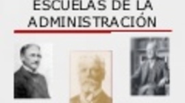 Timeline: Escuelas y Enfoques de la  Administración