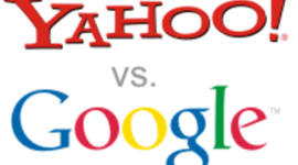 Timeline: Yahoo vs. Google (all information from Wikipedia Timelines)