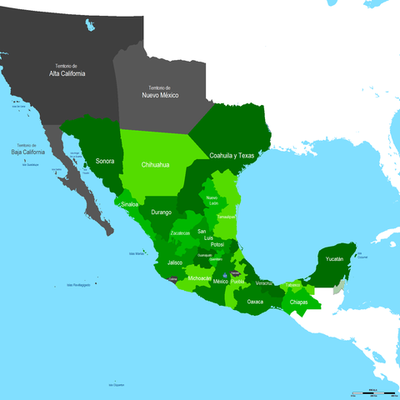 Timeline: México de 1810 a 1850