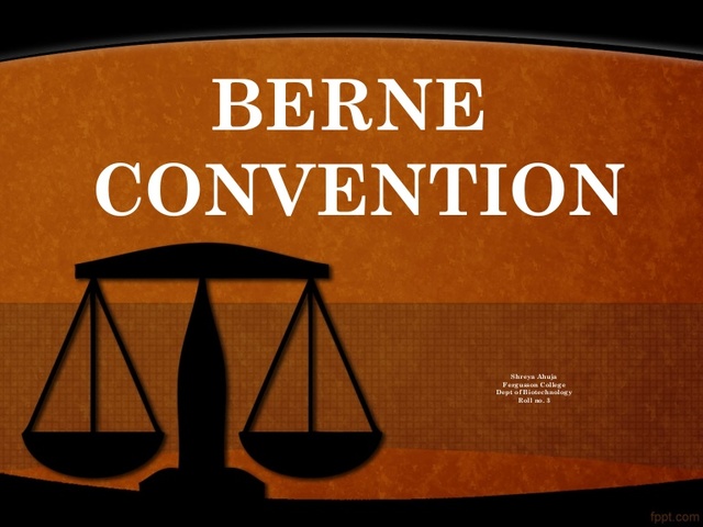 Resultado de imagen para convenio de berna