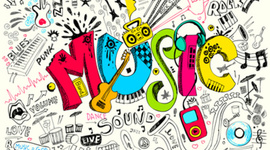 Timeline: History of music.