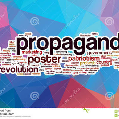 Timeline: LA PROPAGANDA "Vehículo del pensamiento y voluntades políticas"