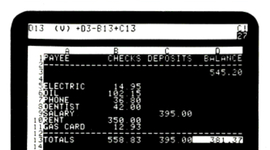Timeline: 1979 visicalc es la primera hoja de calculo creado por Dan Brickiin con un costo de 100 dolares.