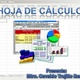 Hoja de calculo