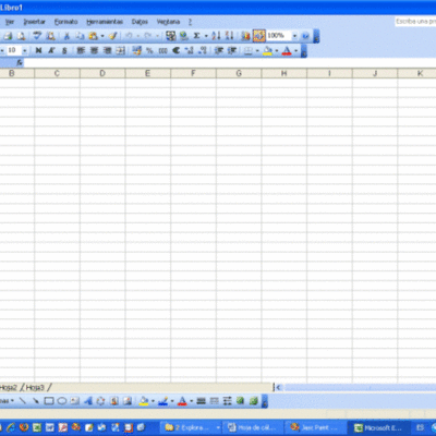 Timeline: hoja de calculo