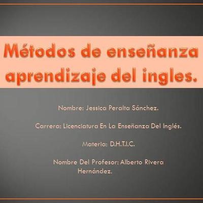 Timeline: Métodos utilizados en la enseñanza del ingles