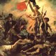 Eugene delacroix la libertad guiando al pueblo