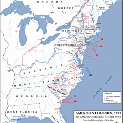 Timeline: Creighton Cherek, Block 6 American Revolutionary Battle