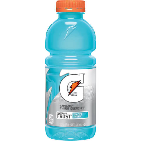 gatorade frost sports glacier freeze drink riptide rush 20oz flavors oz drinks thirst quencher energy 591ml 2048 fl timetoast walmart