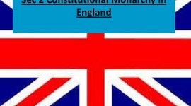 Timeline:  How did England become a Constitutional Monarchy?