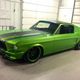 1967 snakeskin green ford mustang restomod powered by supercharged coyote