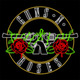 Guns n roses neon logo