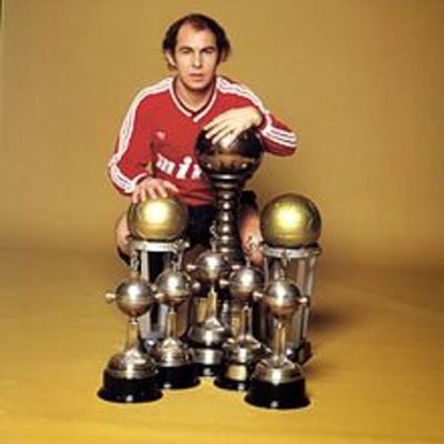 Timeline: Copas Libertadores obtenidas por Ricardo Bochini como jugador de Independiente
