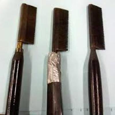 Timeline: First straighting comb