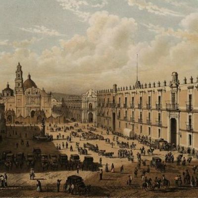 Timeline: México 1855-1861