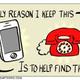 Phone cartoon