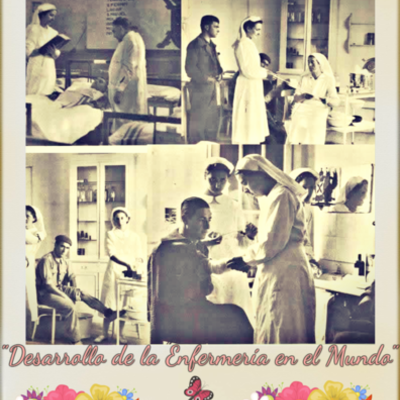 Timeline: "Desarrollo de la Enfermería en el Mundo"
