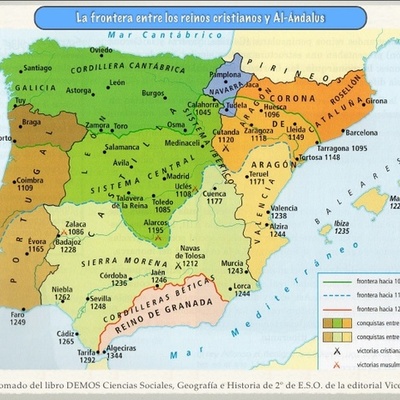 Timeline: La Historia de Al- Andalus y los reinos cristianos