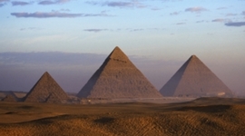 Timeline: History of the Pyramids in Giza.