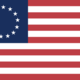 American revolution flag