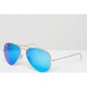 Gafas de sol ray ban gafas de sol estilo aviador con lentes flash 0rb3025