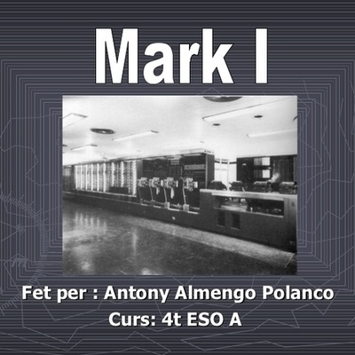 Timeline: Linea  de generaciones de Computer de Carlos Tena B. 1º nocturno