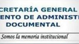 Timeline: Departamento de Administración Documental