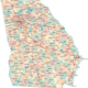 Georgia road map