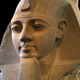 Ramesses bust detail