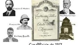 Timeline: ESTRUCTURA DEL ESTADO MEXICANO, LÍNEA DE TIEMPO DE LA CONSTITUCIÓN MEXICANA