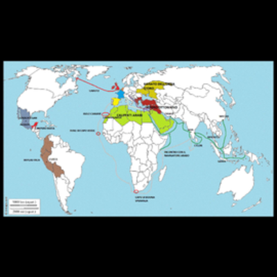 Timeline: Le scoperte e le conquiste geografiche