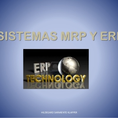 Timeline: Evolución del sitema MRP y ERP
