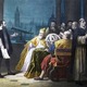Galileo presenta su telescopio al papa
