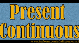 Timeline: PRESENT CONTINUOUS