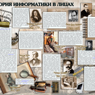 Timeline: Информатика в лицах